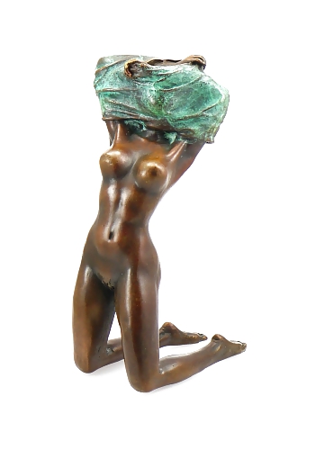 小さなポルノ彫刻3 - Weinfanのためのブロンズ彫像 
 #8922171