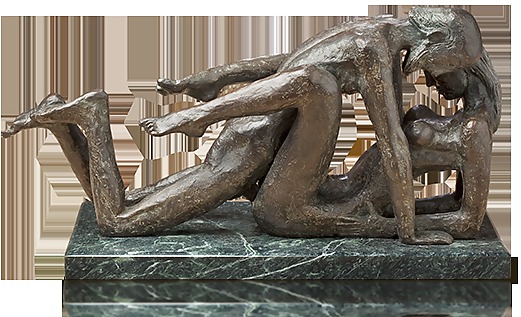 Kleine Porno Skulpturen 3 - Bronzestatuetten Für Weinfan #8922186