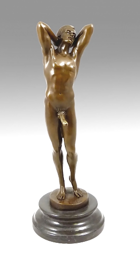 Kleine Porno Skulpturen 3 - Bronzestatuetten Für Weinfan #8922205