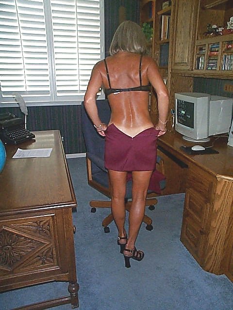 Hot Mature Anne in her Home Office #16288397