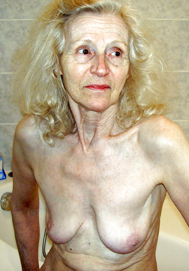 TITS   skinny granny   old women #5413416