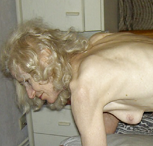 TITS   skinny granny   old women #5413511
