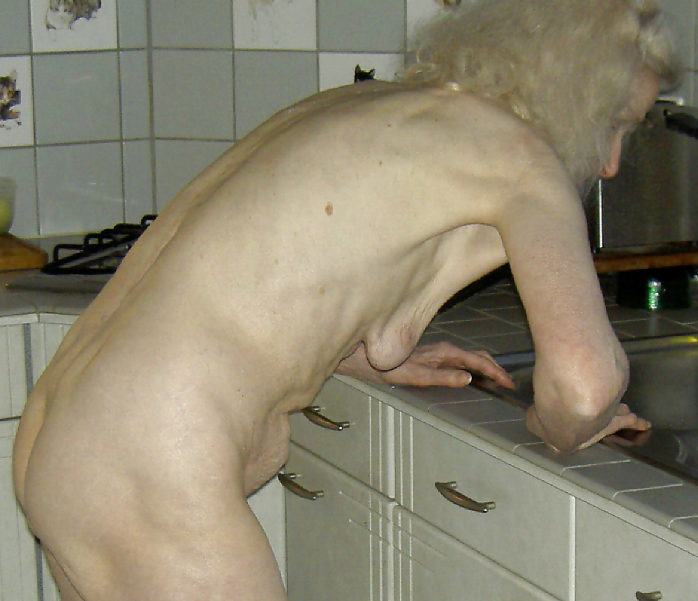 TITS   skinny granny   old women #5413662