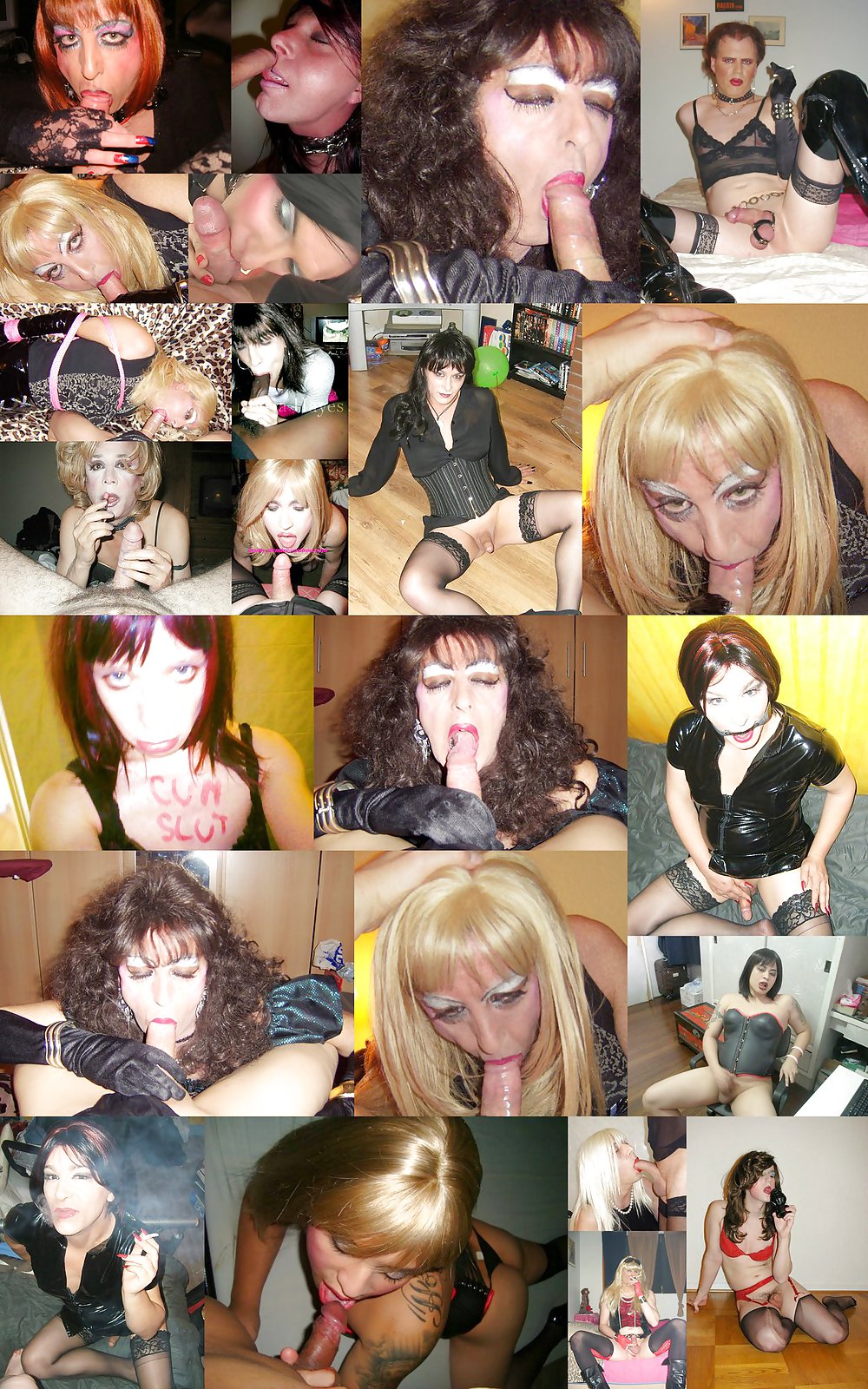 Master's sissy sluts collages #5225645