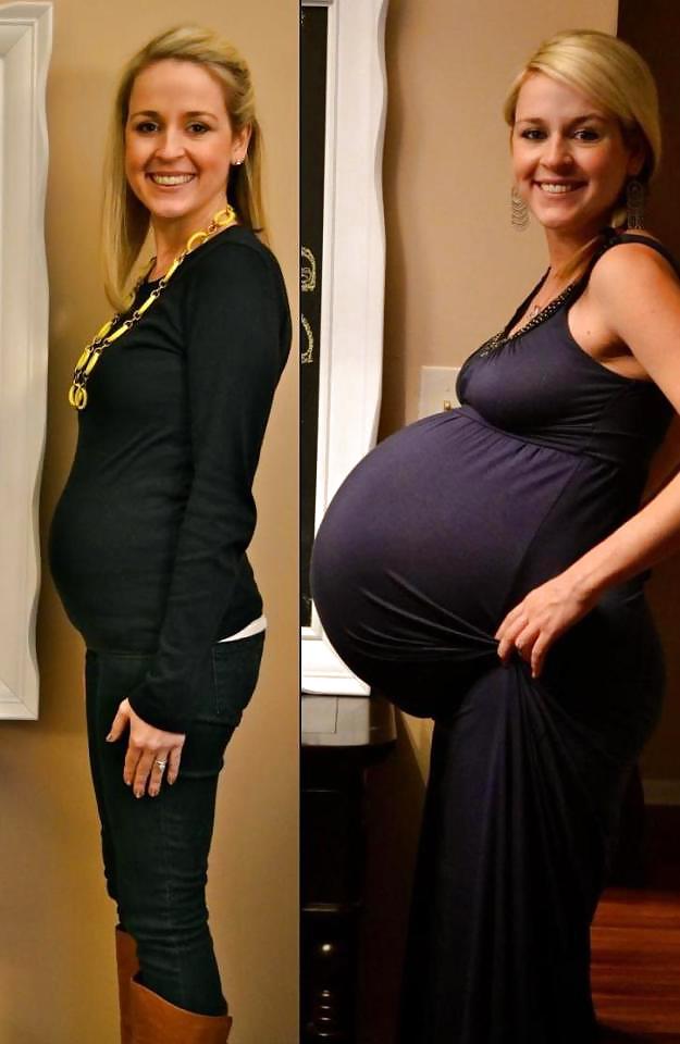 Before and After Pregnant Bellies #20204997