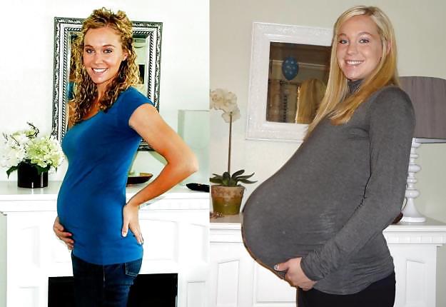 Vor Und Nach Schwangere Bäuche #20205020