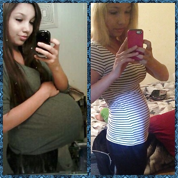 Vor Und Nach Schwangere Bäuche #20205152