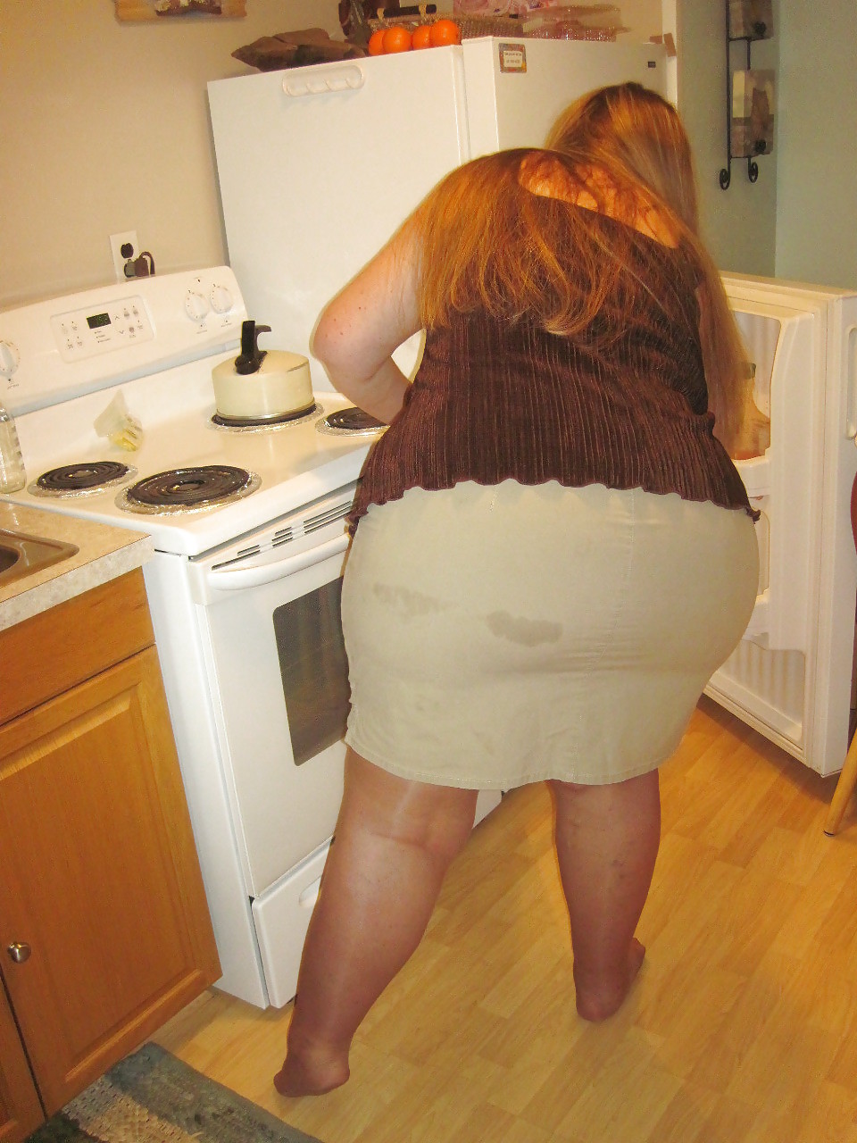 BIG Round & FAT Asses in the Kitchen! #2 #19734541