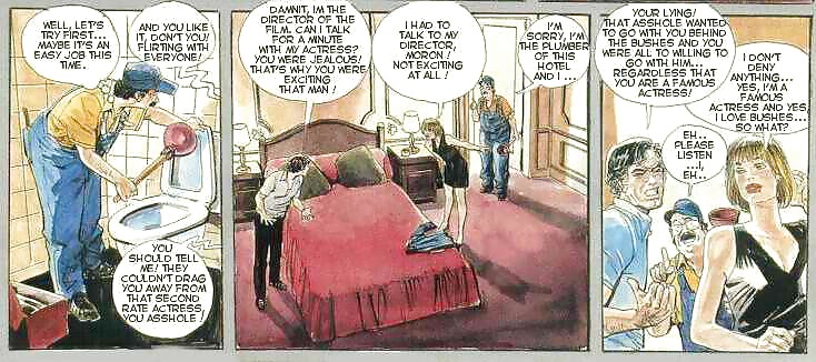 Erotische Comic-Kunst 13 - Hotel Klempner #17766593