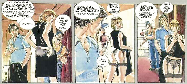 Fumetto erotico 13 - idraulico dell'hotel
 #17766599