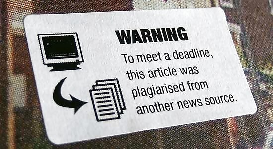 Journalism warning stickers for adults #1956679