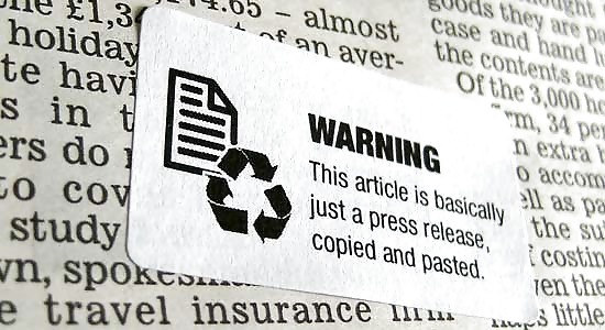 Journalism warning stickers for adults #1956684