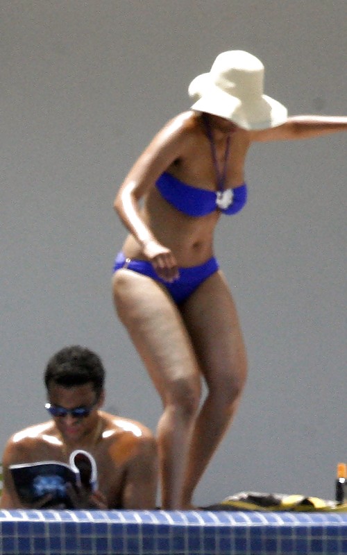 Tyra Banks En Bikini Au Mexique #4521315