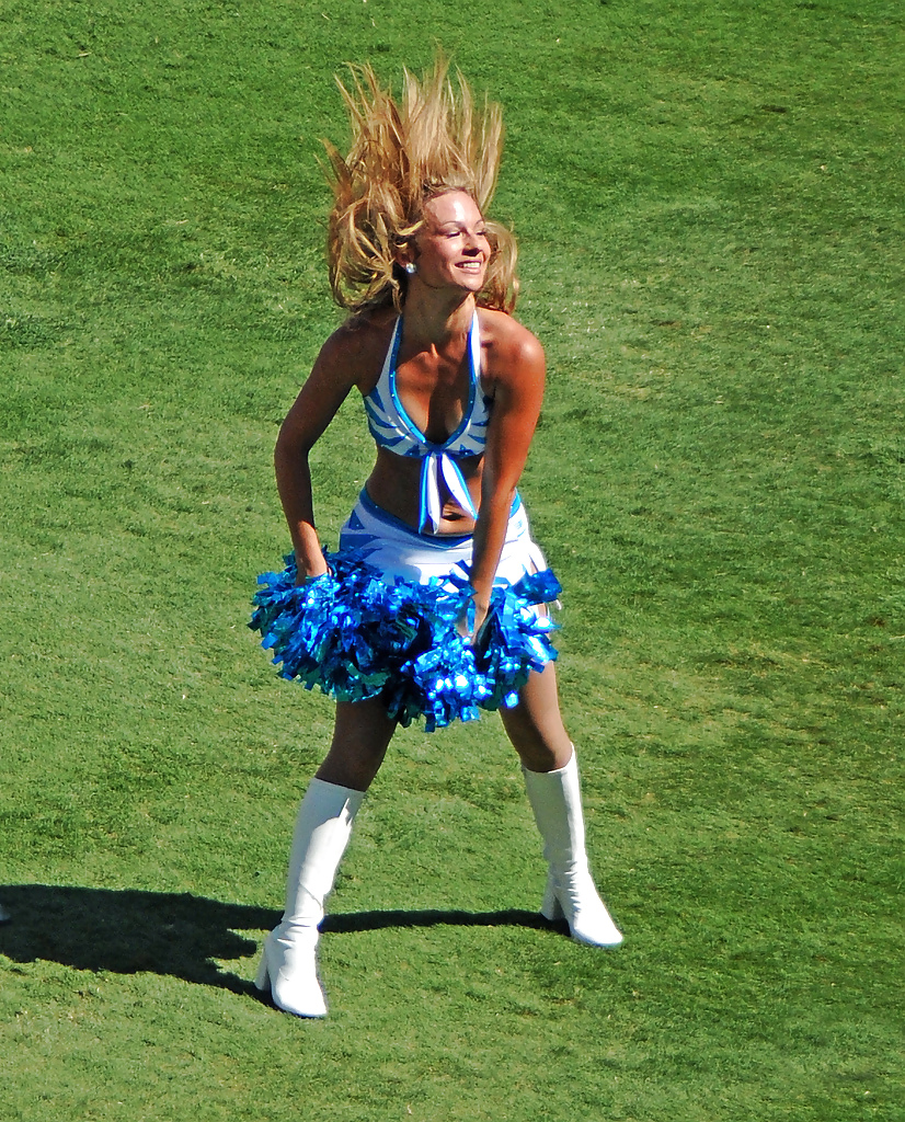 Cheerleaders with sexy Boots on.... #5751685