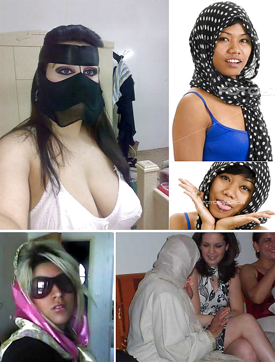 Schleier - Die Niqab - Schleier - Abaya - Burka - Arabisch #10835211