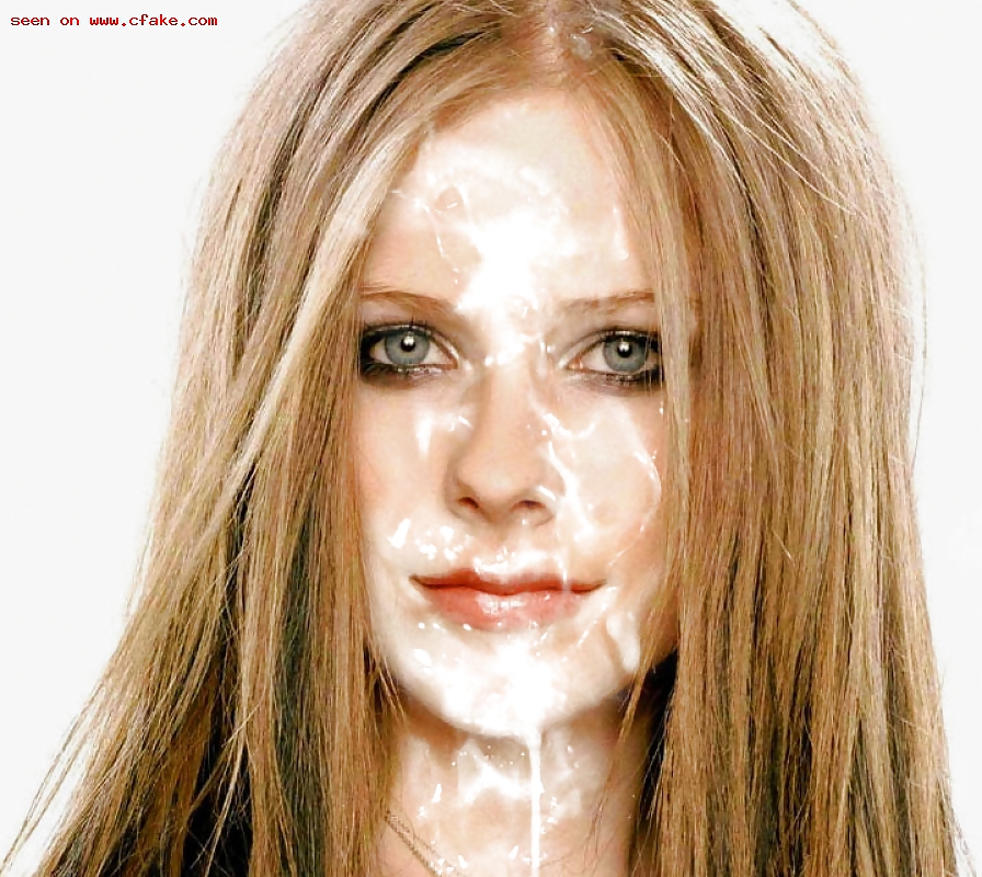 Avril Lavigne cumshots & bukkake #15042370