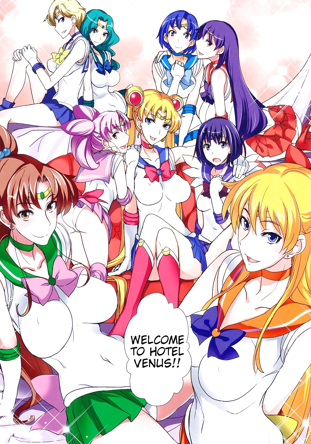 Willkommen Im Hotel Venus! (Farben Sailor Moon Doujinshi) #16499951