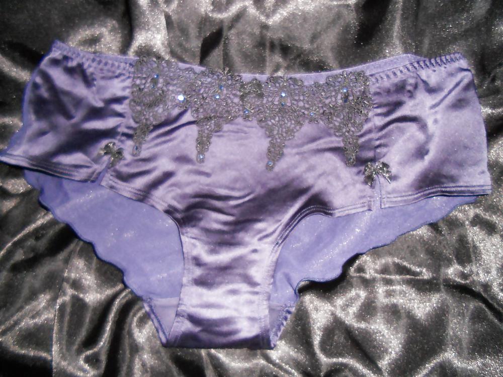 Satin sheer knickers and cami top #9470668