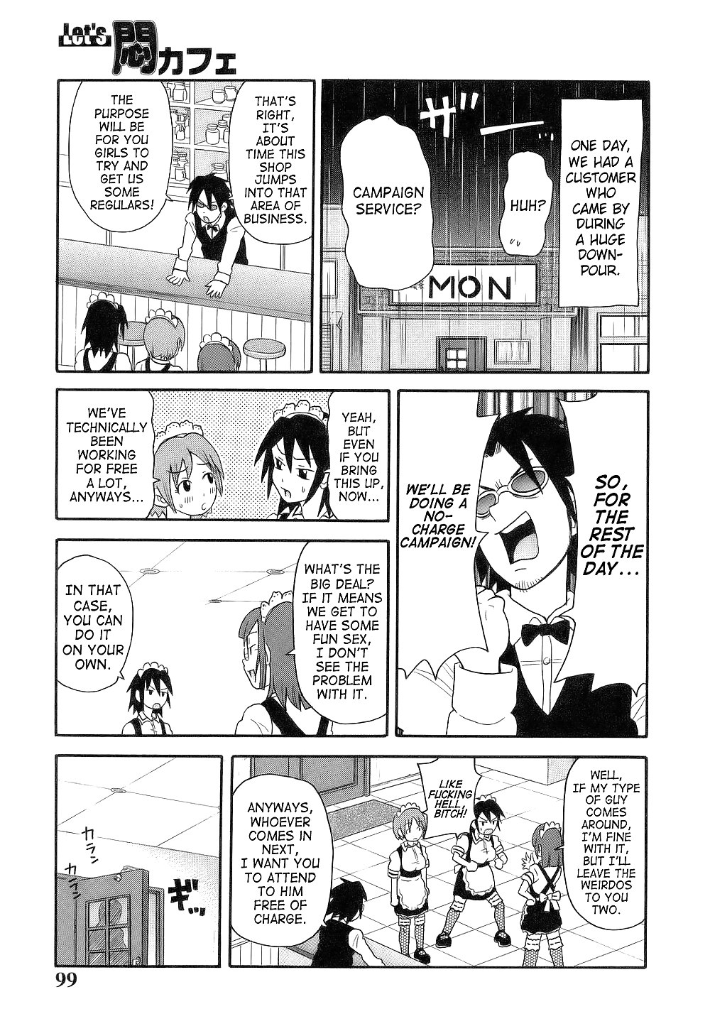 (HENTAI Comic) Let's Mon-Cafe #20837692