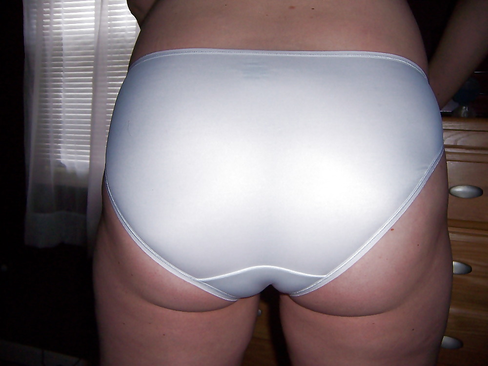 Panty ass in white #11992272