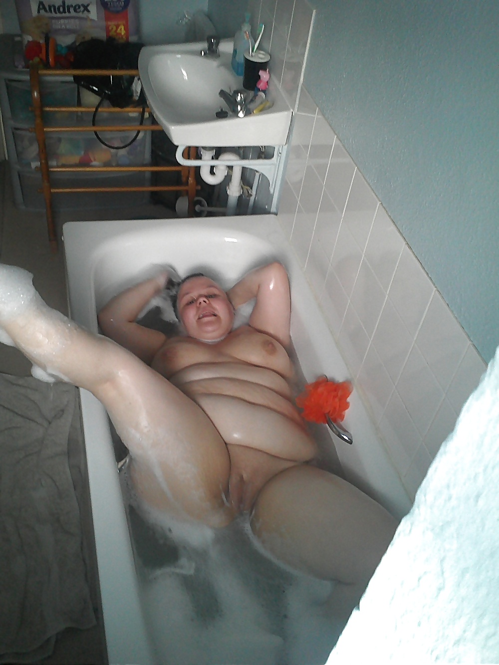 Bbw Gericht Mich Auf Ihr In Bad Spyin Und öffnete Ihre Beine #18228998