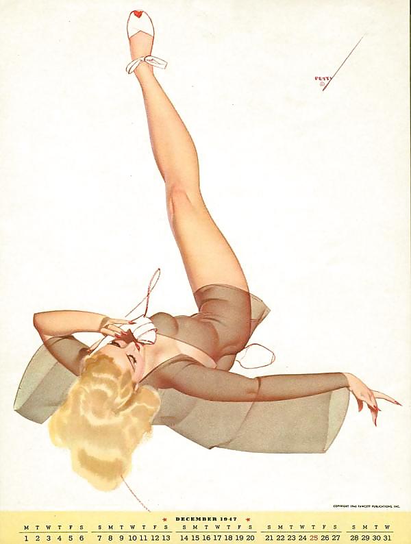 Calendario erótico 7 - petty pin-ups 1947
 #7473486
