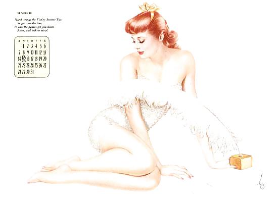 Calendario erotico 4 - vargas pin-up 1943
 #8087641