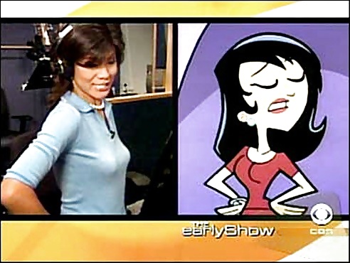 CBSニュース、ビッグブラザーのセクシーなジュリー・チェン、セクシーな脚
 #6628531