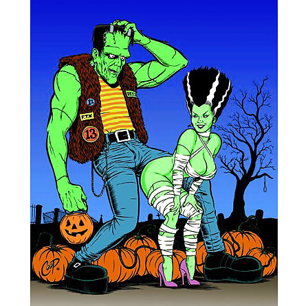 Alluring Franken-Comely