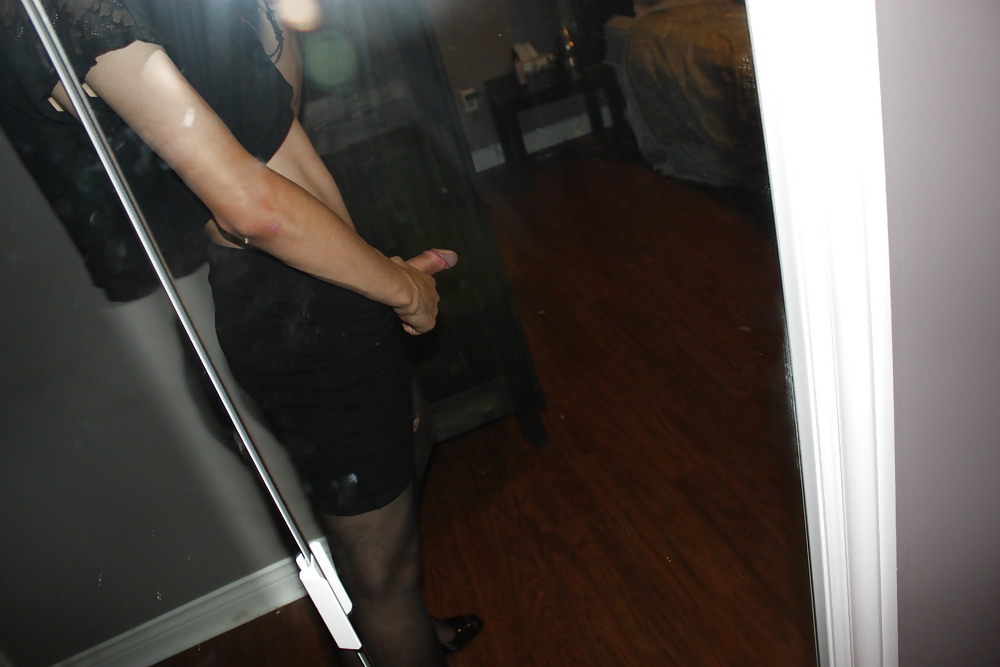 Girls Clothes Again. Sexy Young Crossdresser #5491683