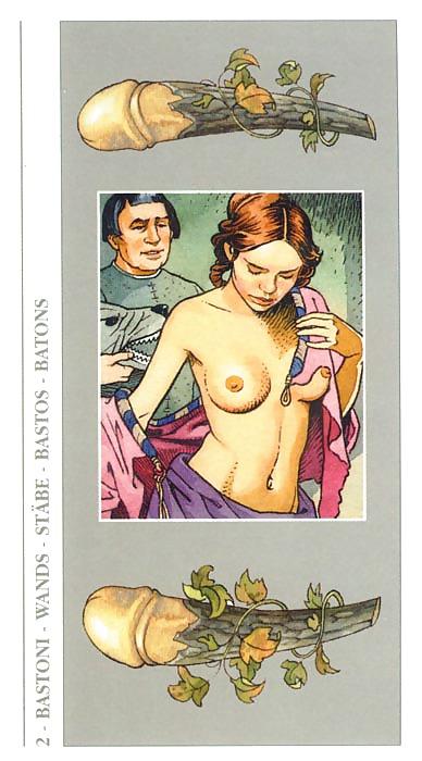 Erotic Playing Cards 13 - Tarot Decamerone #16923564