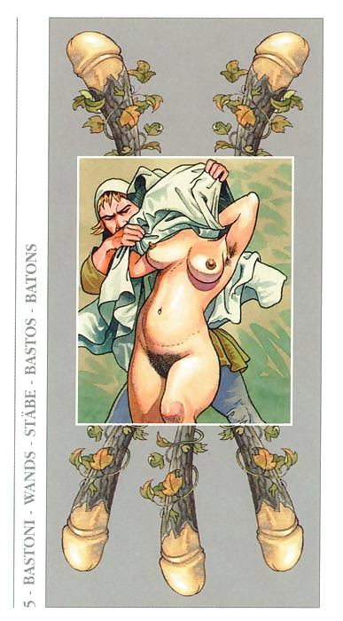 Carte da gioco erotiche 13 - tarocco decamerone
 #16923583