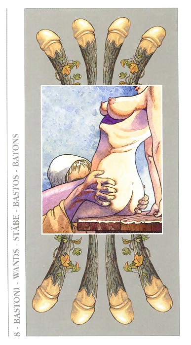 Erotic Playing Cards 13 - Tarot Decamerone #16923602