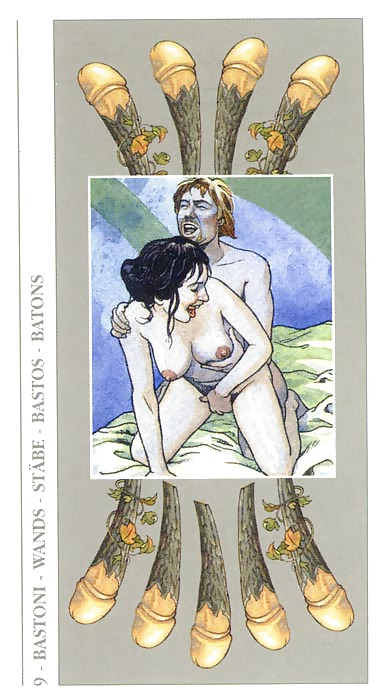 Erotic Playing Cards 13 - Tarot Decamerone #16923610