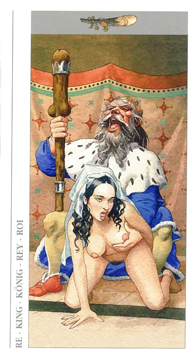 Erotic Playing Cards 13 - Tarot Decamerone #16923651