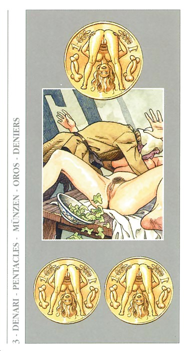 Erotic Playing Cards 13 - Tarot Decamerone #16923673