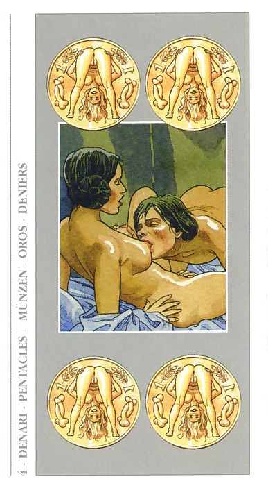 Erotische Spielkarten 13 - Tarot Decamerone #16923680