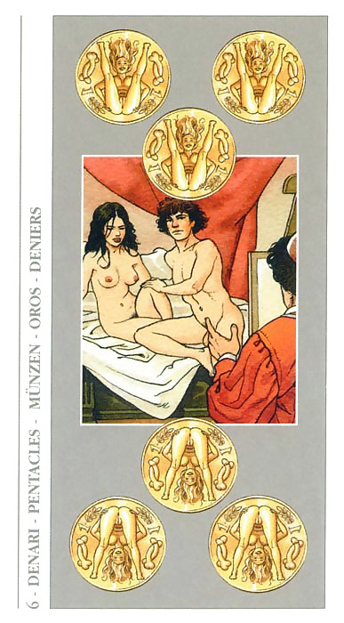 Erotische Spielkarten 13 - Tarot Decamerone #16923697