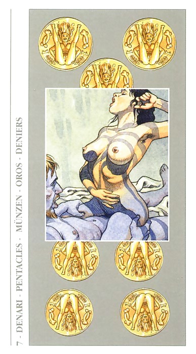 Erotic Playing Cards 13 - Tarot Decamerone #16923705