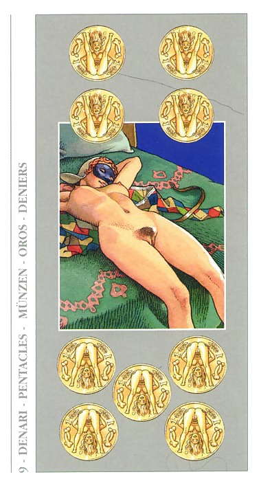 Erotische Spielkarten 13 - Tarot Decamerone #16923718