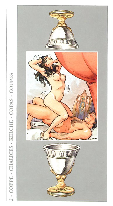 Carte da gioco erotiche 13 - tarocco decamerone
 #16923764