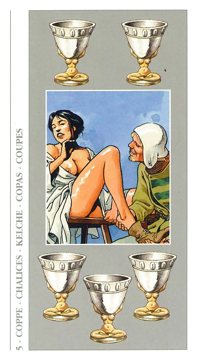 Erotische Spielkarten 13 - Tarot Decamerone #16923783