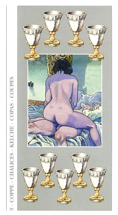 Erotische Spielkarten 13 - Tarot Decamerone #16923808