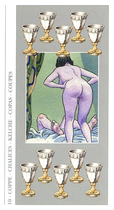 Erotische Spielkarten 13 - Tarot Decamerone #16923816