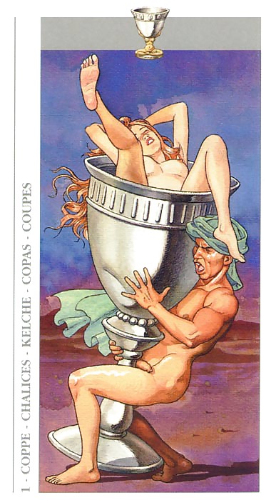 Erotic Playing Cards 13 - Tarot Decamerone #16923820