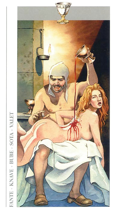 Erotic Playing Cards 13 - Tarot Decamerone #16923840