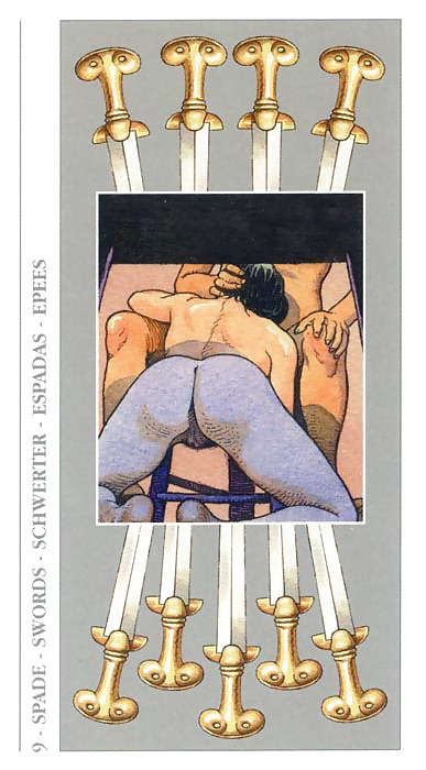 Carte da gioco erotiche 13 - tarocco decamerone
 #16923917