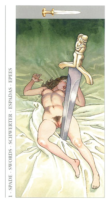 Erotic Playing Cards 13 - Tarot Decamerone #16923931