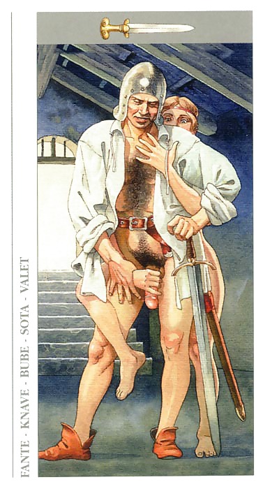 Erotic Playing Cards 13 - Tarot Decamerone #16923941