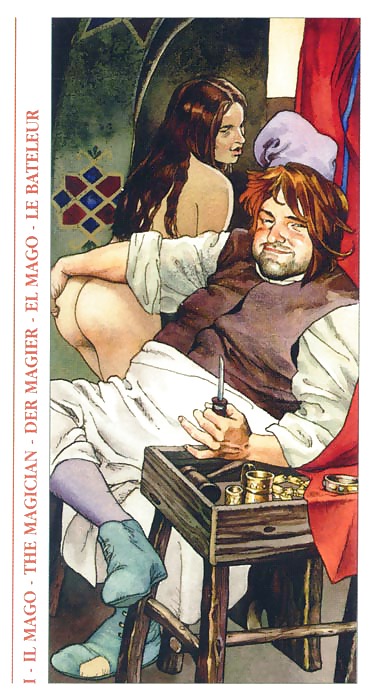 Erotic Playing Cards 13 - Tarot Decamerone #16923960